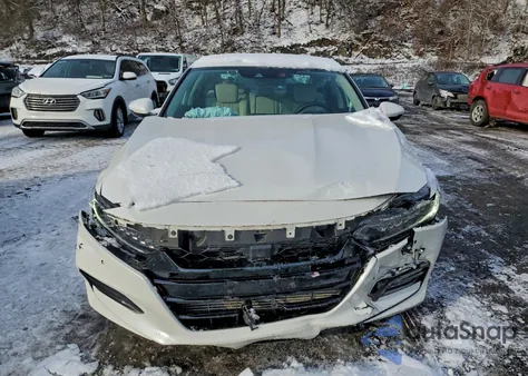 2018 Honda Accord Touring из США, поврежденный, VIN 1HGCV1F98JA021038